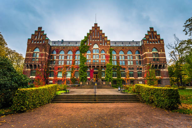 istock Lund - October 21, 2017: University library of Lund, Sweden 1033802382