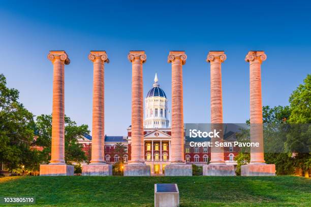 University Of Missouri Stock Photo - Download Image Now - Missouri, Columbia - Missouri, Campus