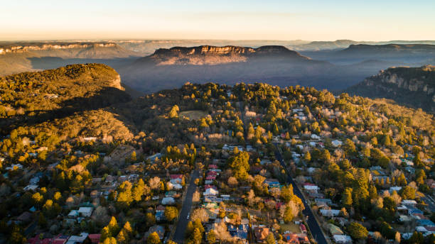 istock Aerial view of Leura 1033805164