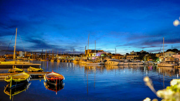 istock Martigues, France at dusk 1033805544