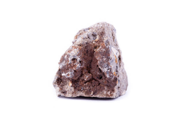 istock macro mineral stone vanadinite on a white background close up 1033823848