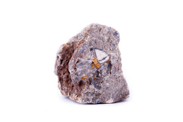 istock macro mineral stone vanadinite on a white background close up 1033823854