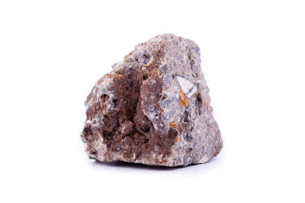 istock macro mineral stone vanadinite on a white background close up 1033823898