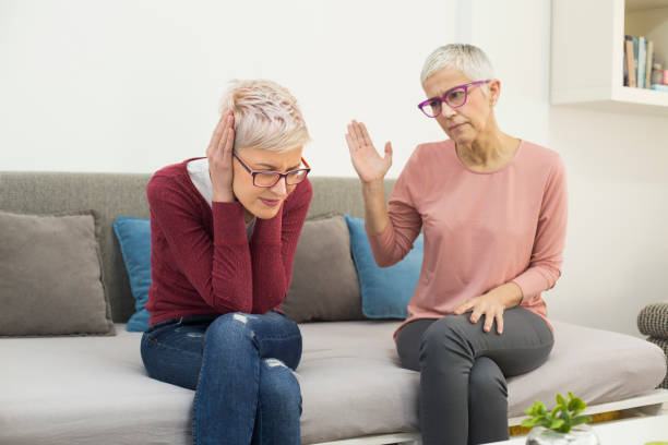 istock Mother and daughter fighting 1033830140