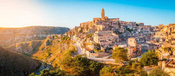 istock Sassi di Matera at sunrise, Basilicata, Italy 1033839334