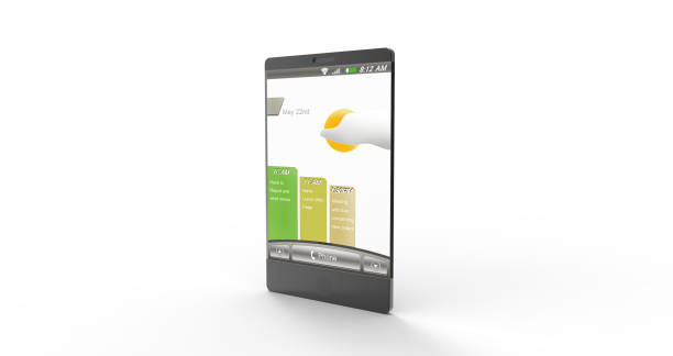 istock 3d render of a modern  futuristic mobile 1033868798
