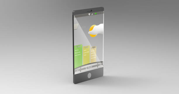 istock 3d render of a modern  futuristic mobile 1033868840