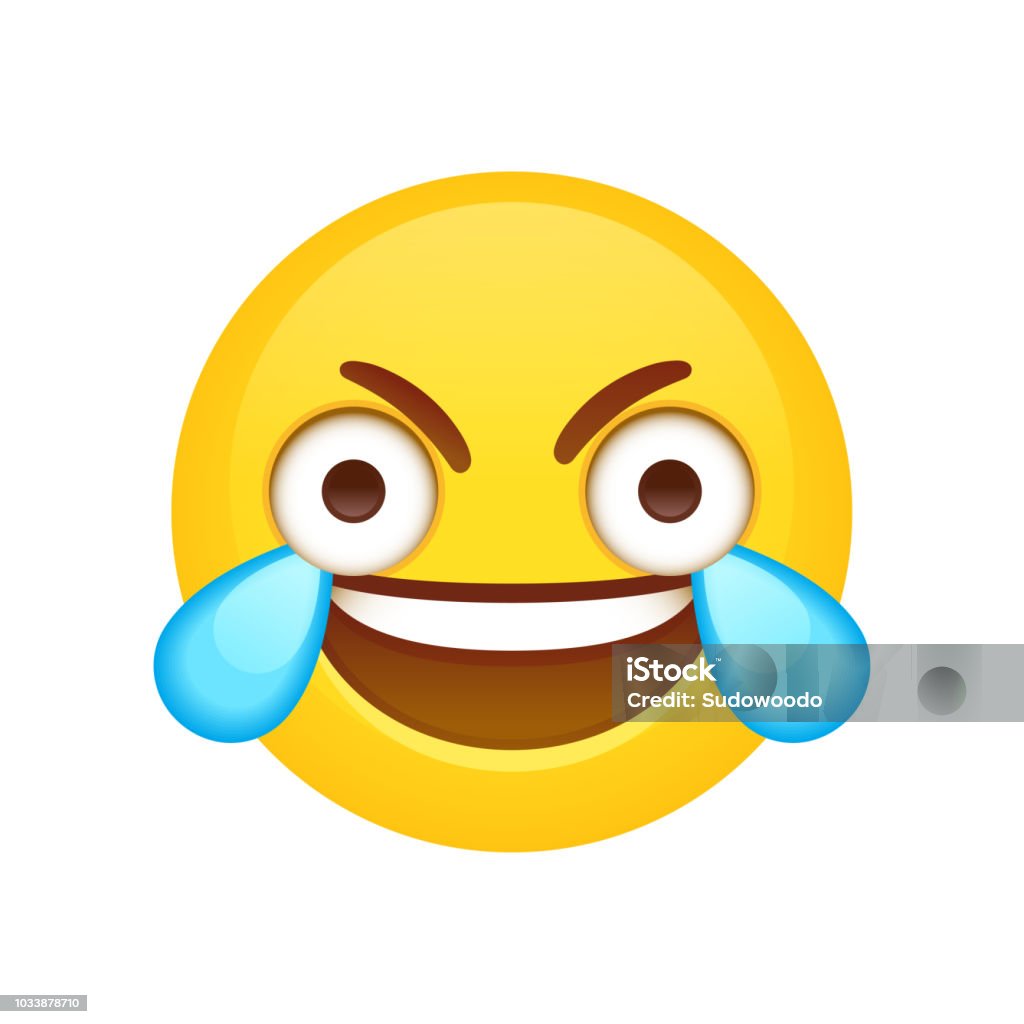 Open Eye Crying Laughing Emoji Stock Illustration - Download Image Now -  Meme, Anthropomorphic Face, Emoticon - iStock