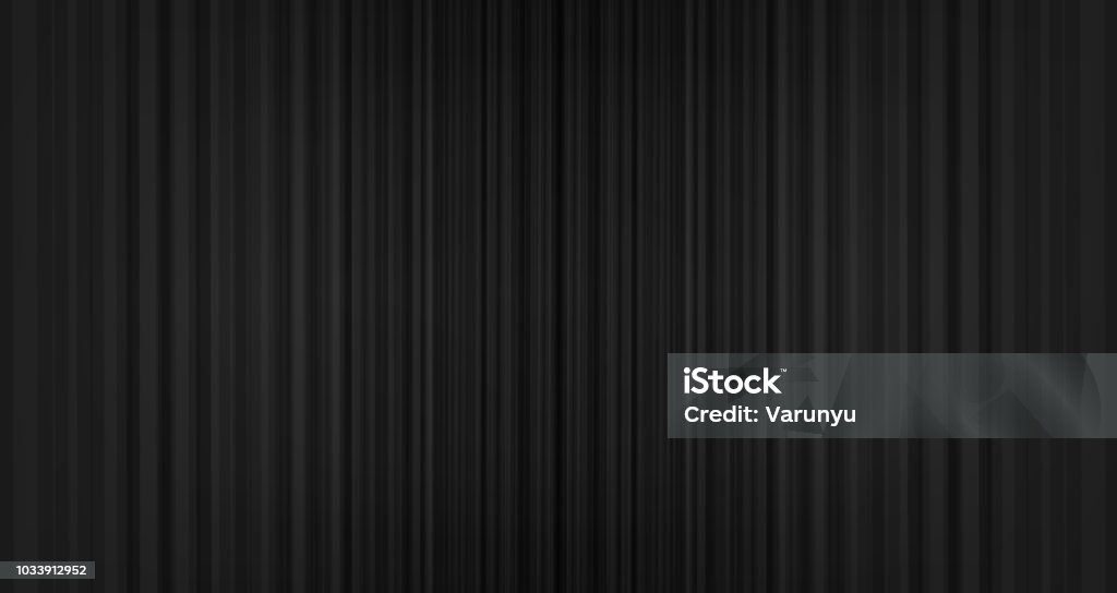 Vector black curtain background,modern stye. Curtain stock vector