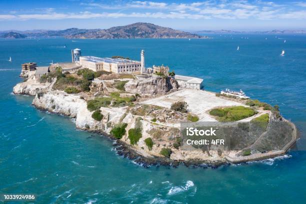 Alcatraz San Francisco California Usa Stock Photo - Download Image Now - Alcatraz Island, Prison, Aerial View