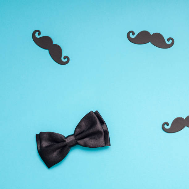 istock Paper moustaches for men fathers dad concept 1033930904