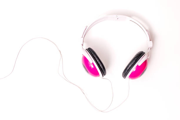 istock Sound music headphone. Audio technology 1033939036