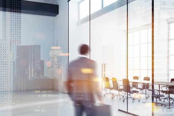 istock Businessman entering a luxury office 1033956728