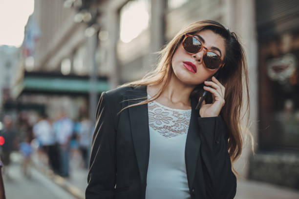 istock Business woman talking on phone 1033963196