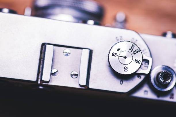 istock Old retro vintage camera. Vintage effect 1033965446
