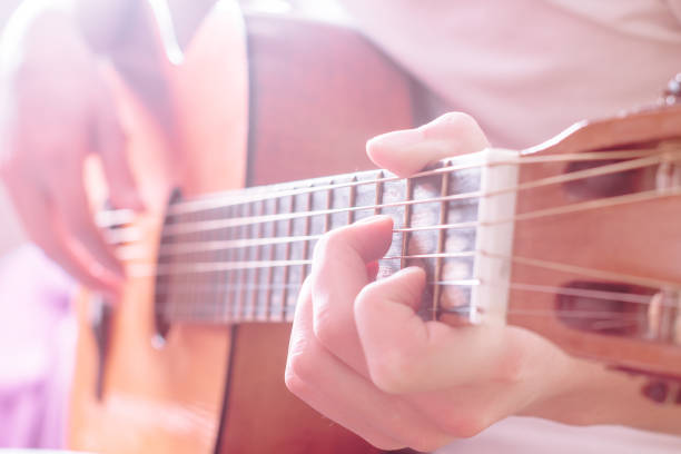 istock Guitar instrument. Musician or guitarist 1033965514