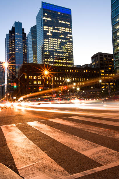 istock Light Trails - Toronto City Skyline 1033968314