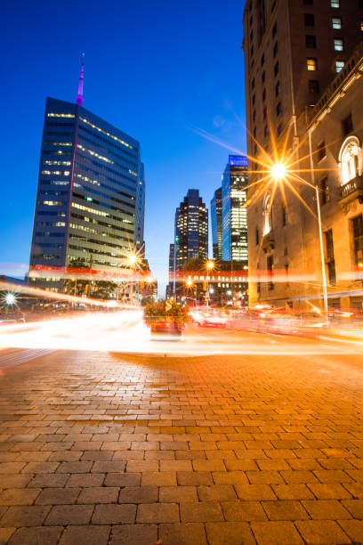 istock Light Trails - Toronto City Skyline 1033968346