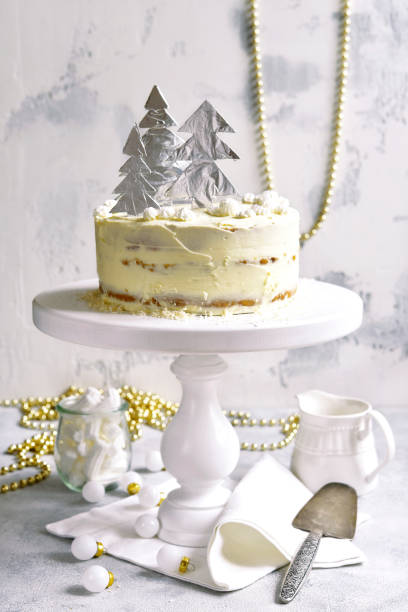 istock Christmas festive carrot cake with mascarpone 1033970872