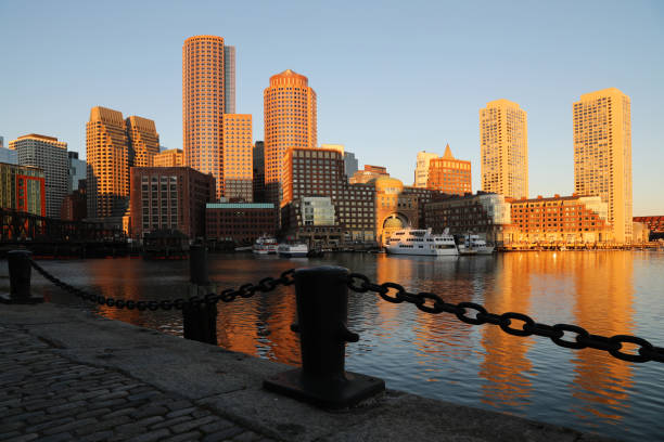 istock Downtown Boston Skyline at Sunrise 1033971106
