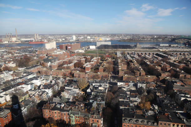 istock Boston Suburban Views from Bunker Hill 1033974012