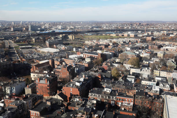 istock Boston Suburban Views from Bunker Hill 1033974092