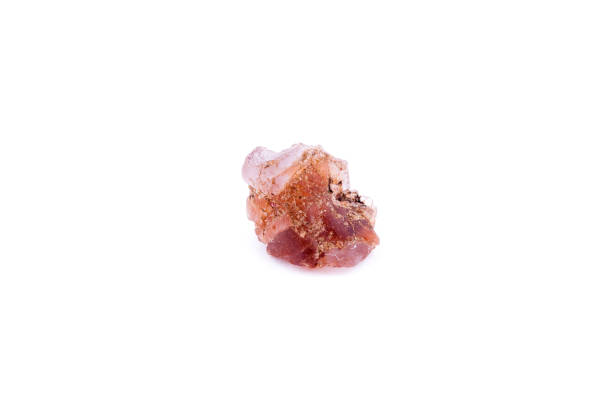 istock Macro mineral stone Spinel on white background 1033988000