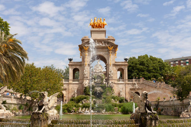 istock Parc de la Ciutadella Fountain Barcelona 1033988284