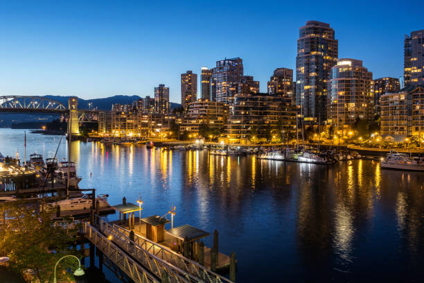 istock Vancouver City at Dusk, British Columbia, Canada. 1034017904