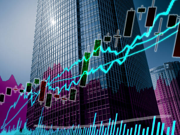 istock Perspective stock market index with modern building in background 1034035912