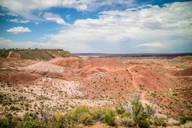 istock Pintado Point in Petrified Forest National Park, Arizona 1034086446