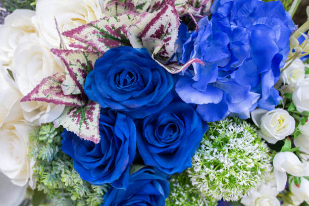 istock Pink Artificial Bouquet Flower decor in ceremony. 1034118402