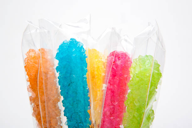 istock Crystal sugar stick isolated on white background 1034122992