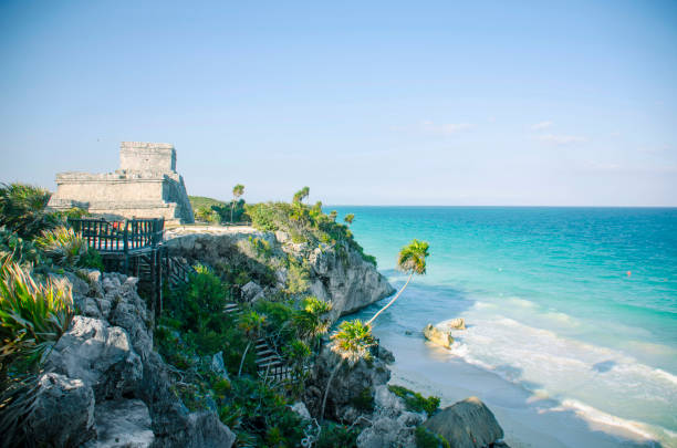 istock Archaeological Site of Tulum, Mexico 1034154476