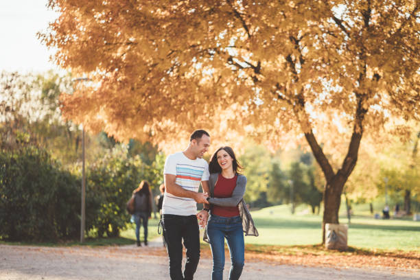 istock Happy couple dating 1034167630