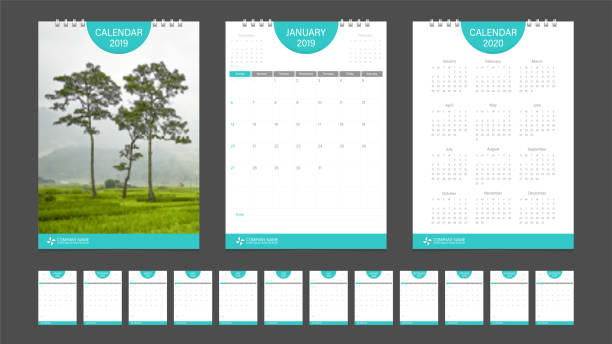 Desktop Wallpaper Calendar Illustrations, Royalty-Free Vector Graphics &  Clip Art - iStock
