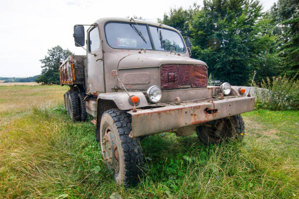 istock Old terrain truck Praga V3S 1034184580