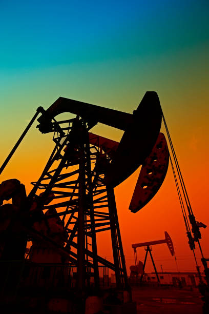 istock The oil pump, industrial equipment 1034190900