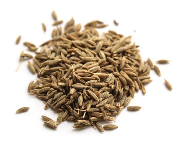istock Pile of cumin seeds. 1034191240