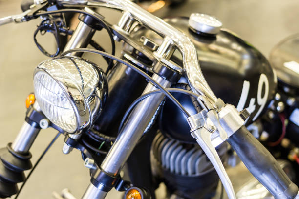 istock Close-up of motorcycle detail. 1034191908