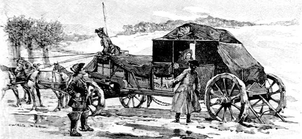 istock Court and travel carriage from Saxony 1034210620