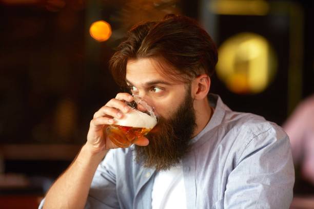 istock Man in the bar 1034225134