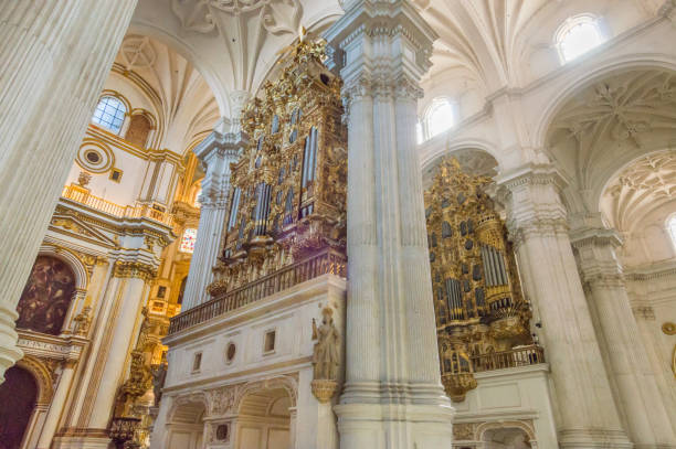 istock The cathedral in Granada, Spain 1034229234