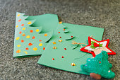 Christmas cards with your own hands