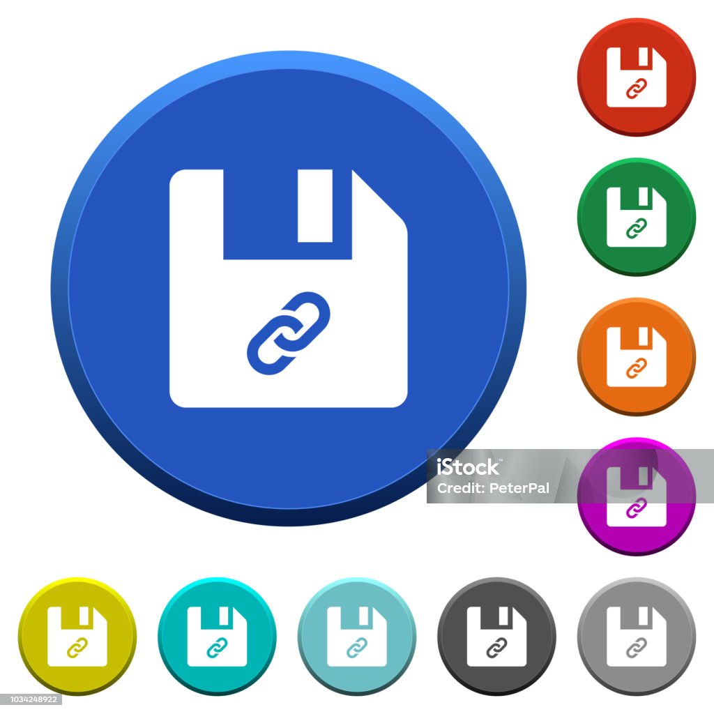 File Attachment Button Images File Attachment Beveled Buttons Stock Illustration - Download Image Now ...