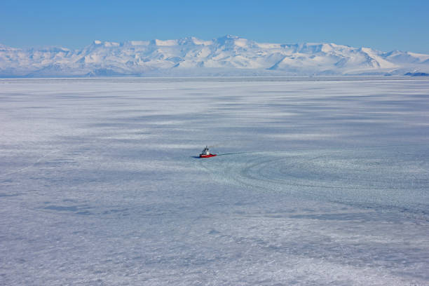 Antarctica Photos - Ice Breaker stock photo