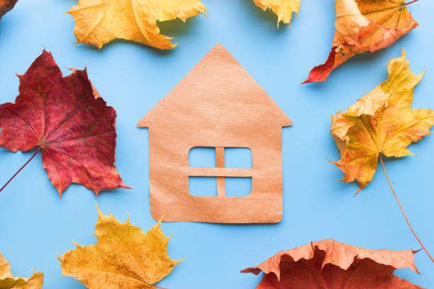 istock cozy and warm home in autumn 1034275628