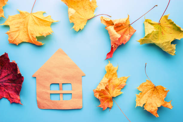 istock cozy and warm home in autumn 1034275634