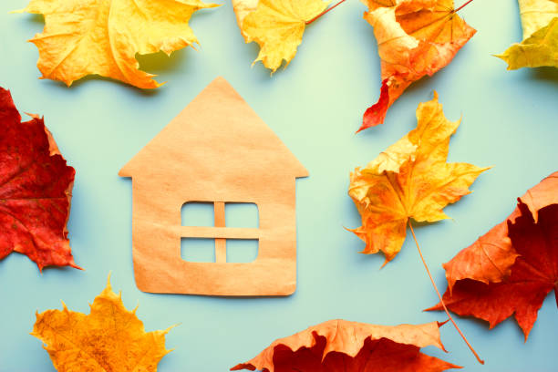 istock cozy and warm home in autumn 1034275638