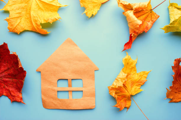 istock cozy and warm home in autumn 1034275648